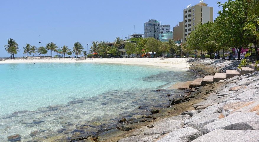 Artificial Beach, Malé, Kaafu Atoll, Maldives